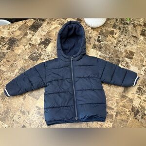 GAP navy Blue Kids Puffer Jacket 2 years